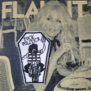 Patch Brodé "Fuck Politics"