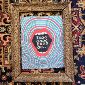 Backpatch "Soooooo... psychedelic mouth"