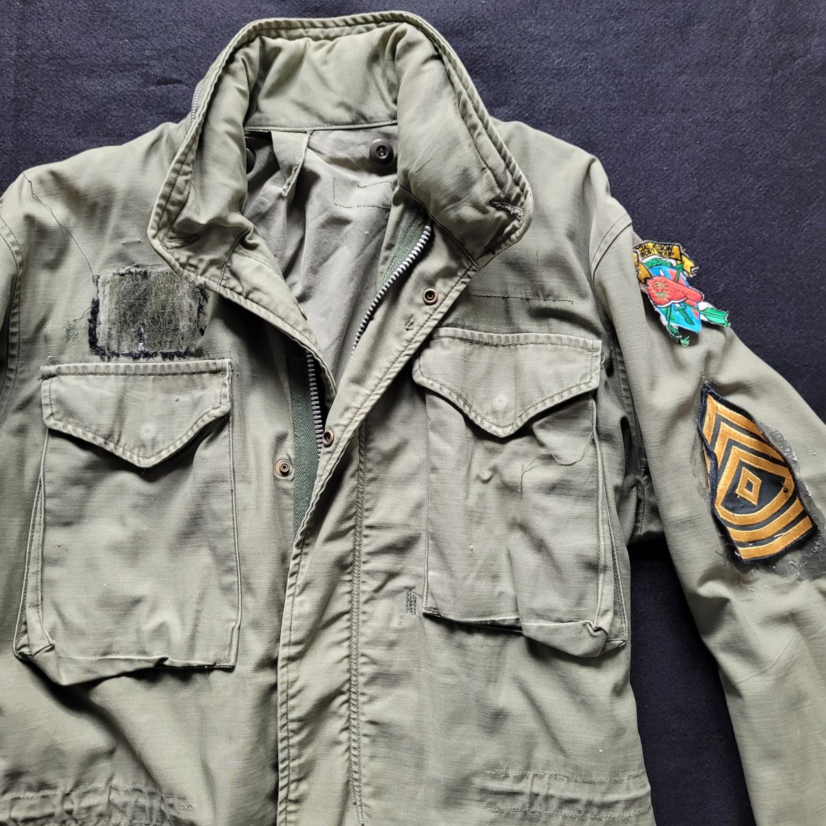 M-1965 FIELD JACKET early VIETNAM – Image 3