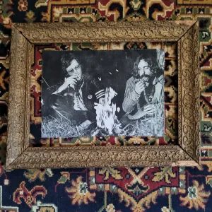 Backpatch "Easy rider Peter Fonda & Dennis Hopper Fire Camp"