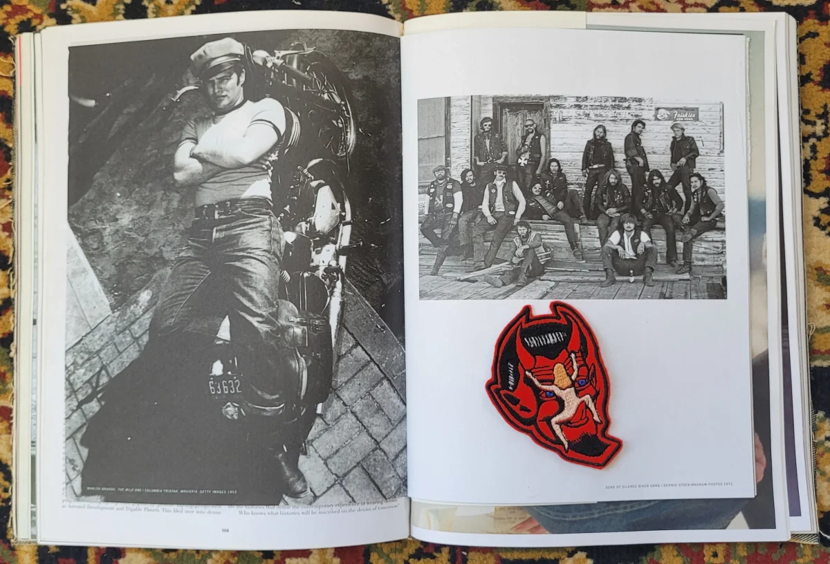 Patch Brodé" Woman on devil's tong" – Image 3