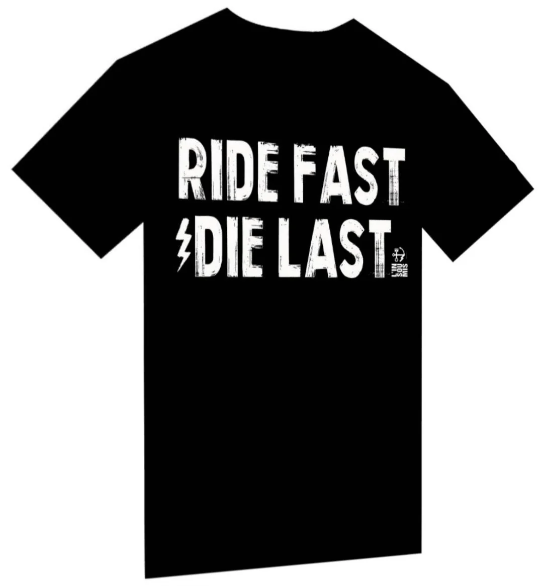 T-shirt "Ride Fast Die Last" – Image 5