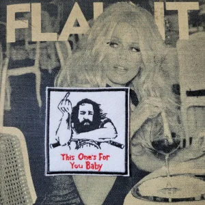 Patch Brodé "This One's For You Baby"