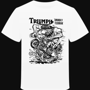 T-Shirt "Unholy Terror Triumph "Hommage à Ed Roth