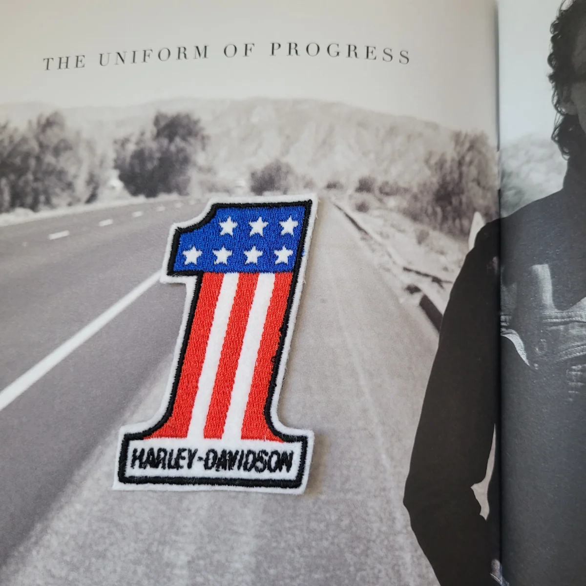 Patch Brodé "Number One Harley" – Image 5