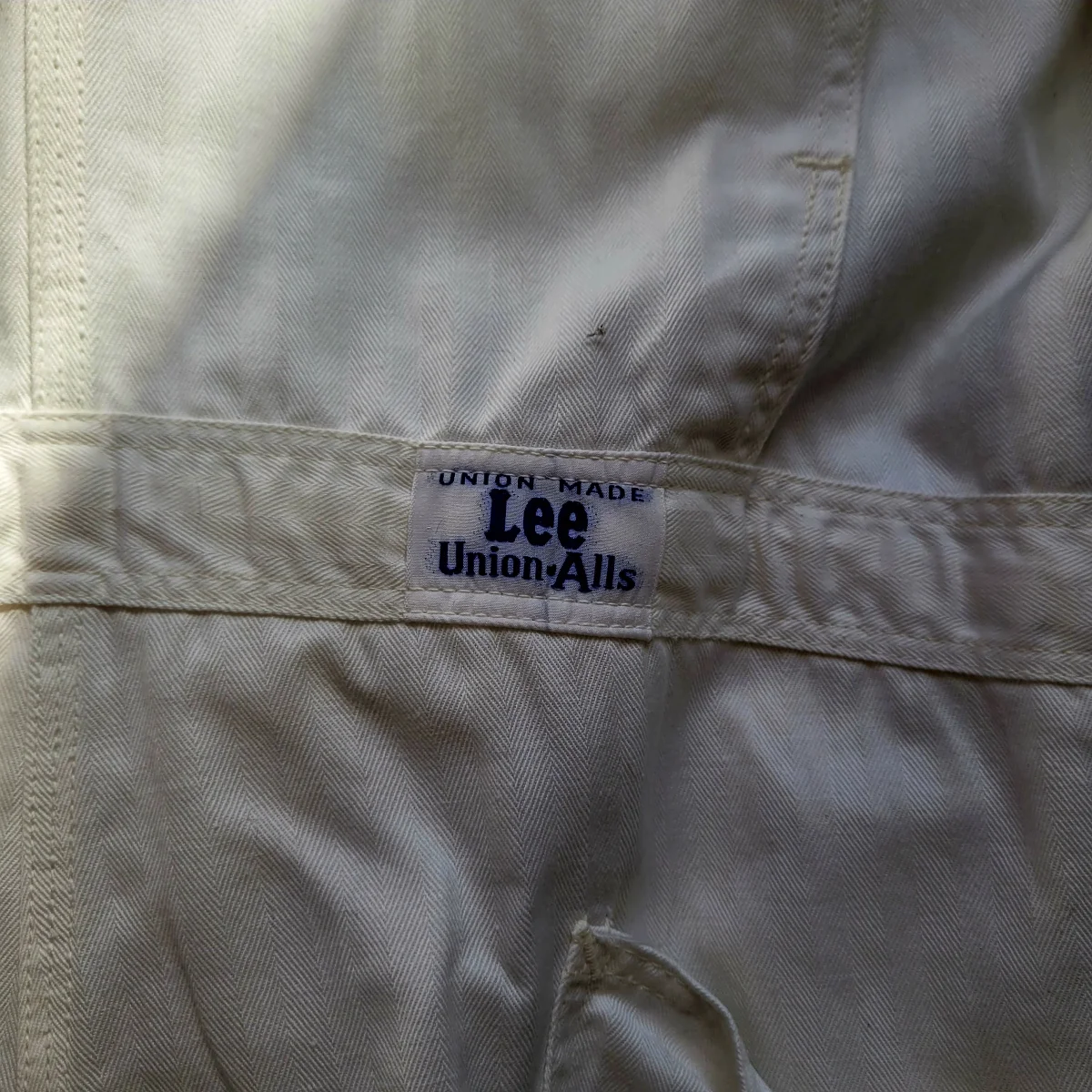 Coverall 40's LEE UNION-ALLS HBT hand embroidered chainstitch method combinaison brodée à la main HARLEY-DAVIDSON – Image 6