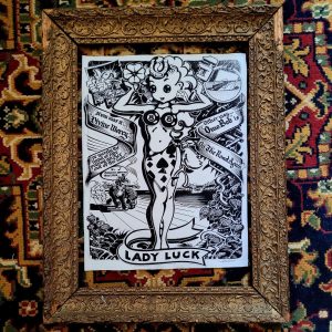 Backpatch  "Lady Luck" hommage  à  Griffin