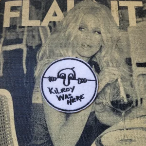 Patch Brodé "Kilroy Was Here"