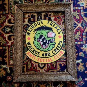Backpatch  "Weirdos Freaks"