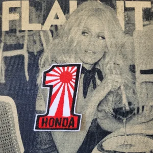Patch Brodé "Number One Honda"