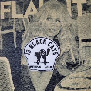 Patch Brodé "13 Black Cats"