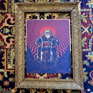 Backpatch "Biker skull Death"