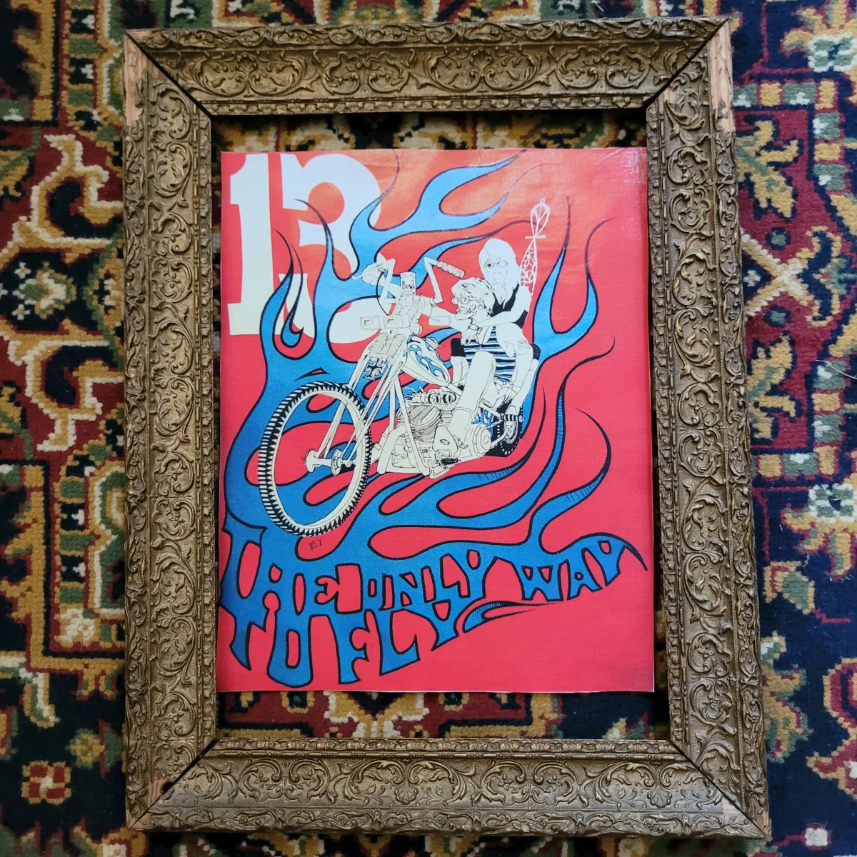 Backpatch " The only way to fly Chopper 13" – Image 2