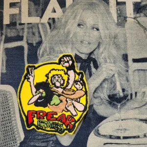 Patch Brodé "The fabulous freak brothers" EN TISSU FEUTRINE
