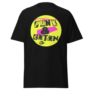 T-shirt PUNK and COTON original BLACK