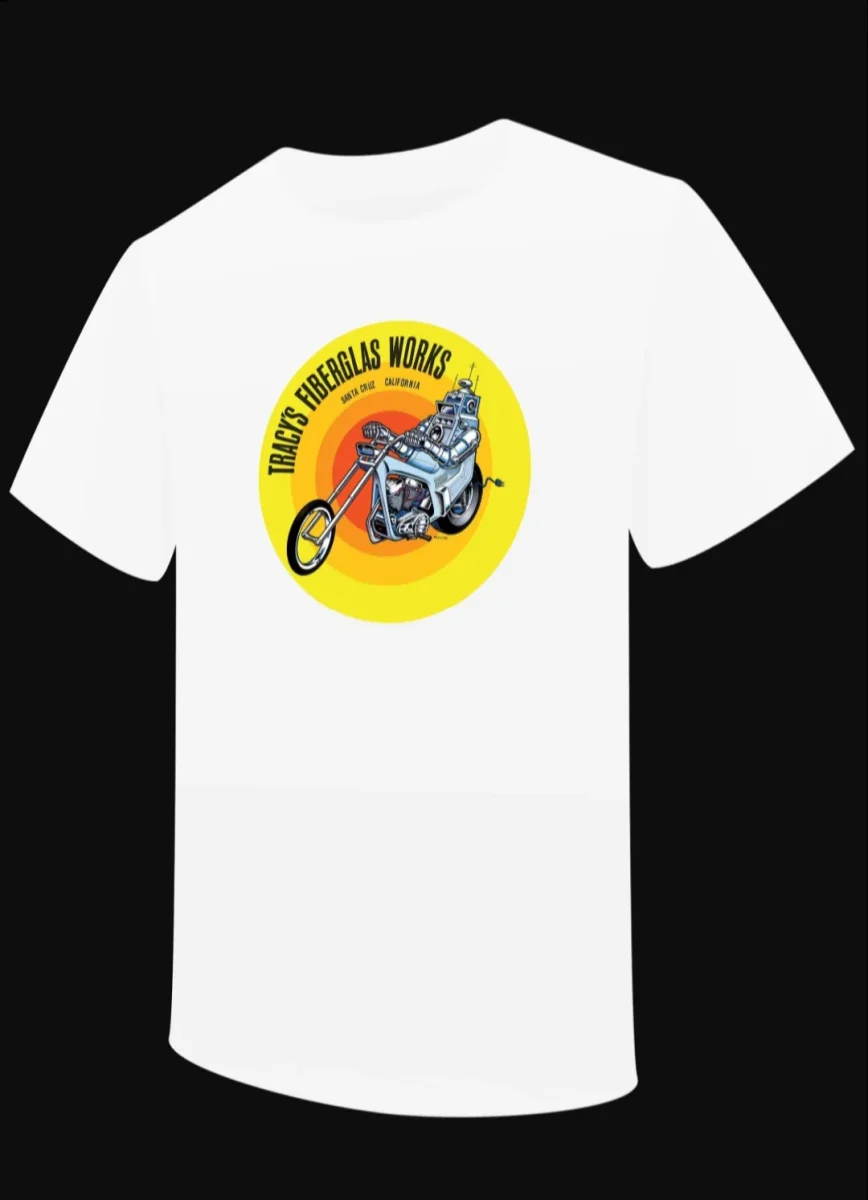 T-shirt "Tracy's fiberglass work 70's" – Image 6