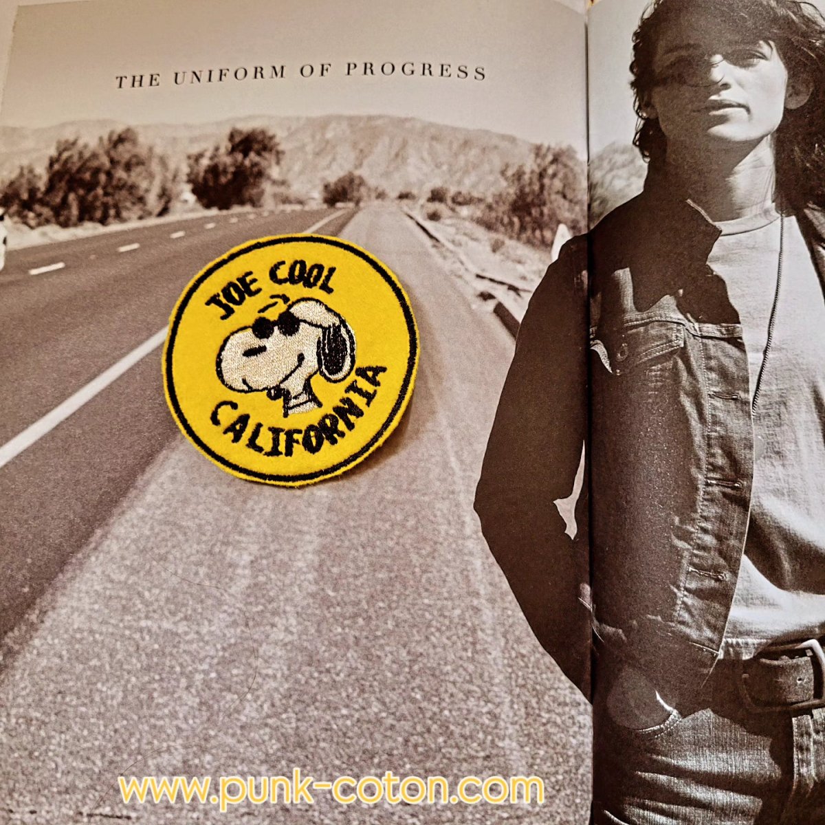 Patch Brodé Snoopy "Joe Cool Caliornia" – Image 7