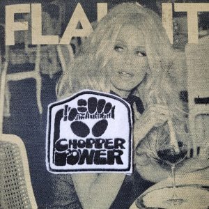 Patch Brodé "Chopper Power" Version Black & White