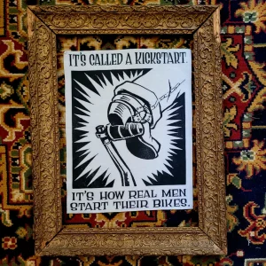 Backpatch "Kickstart" Man