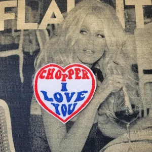 Patch Brodé "Choper I Love You"