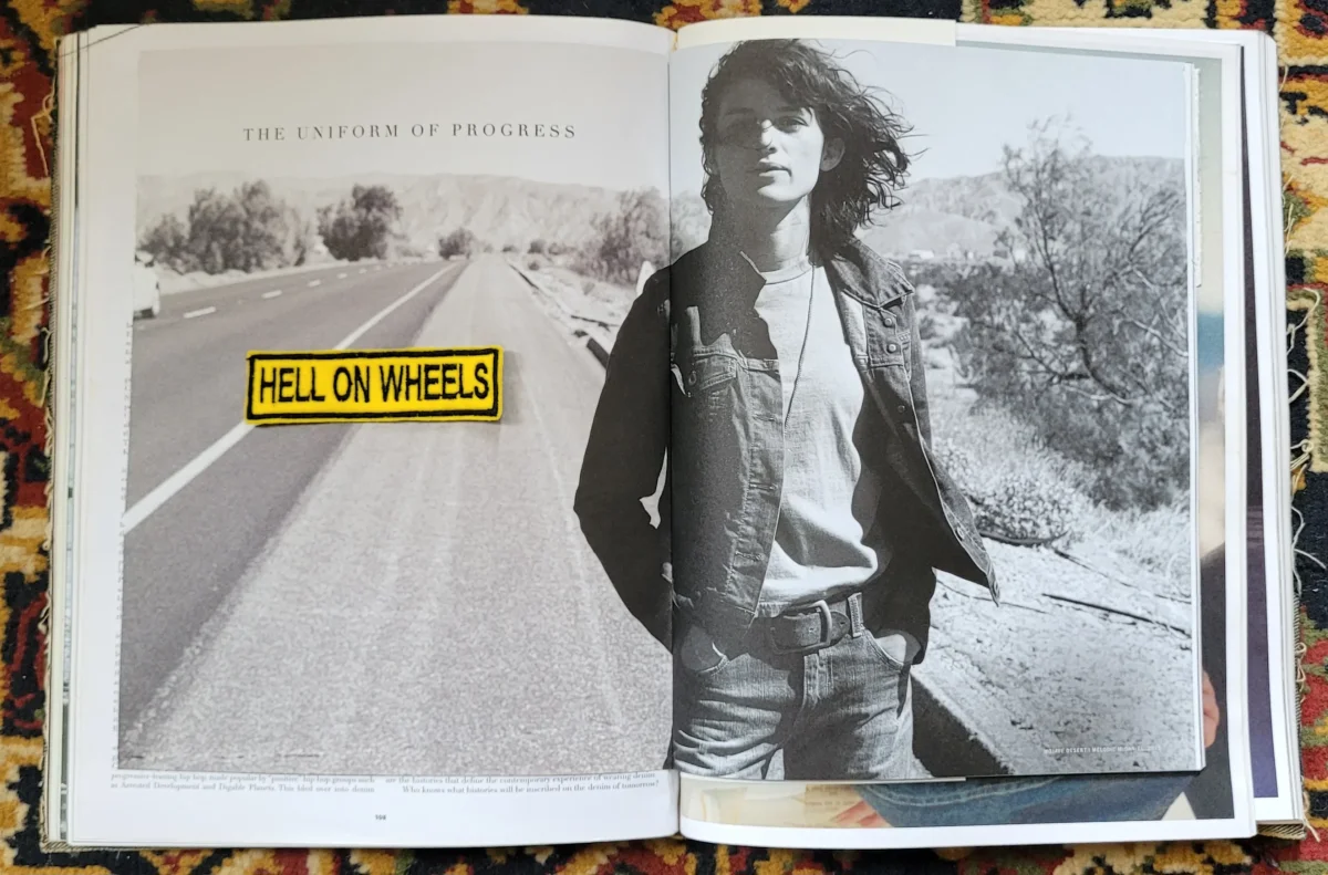 Patch Brodé "Hell On Wheels" (Version Jaune) – Image 6