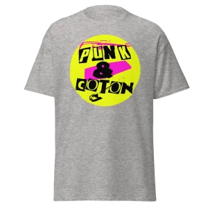 T-shirt PUNK and COTON original GREY