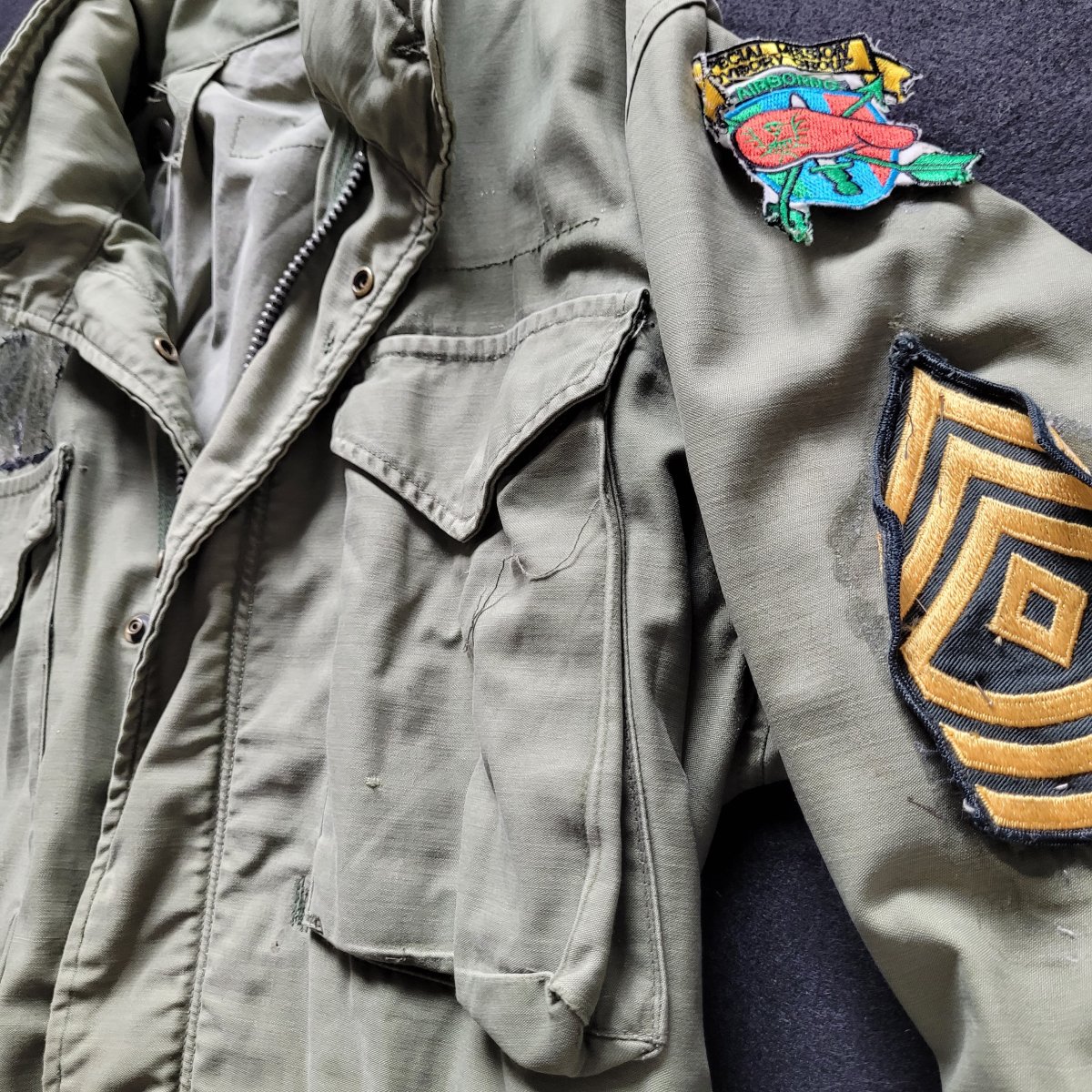 M-1965 FIELD JACKET early VIETNAM – Image 6