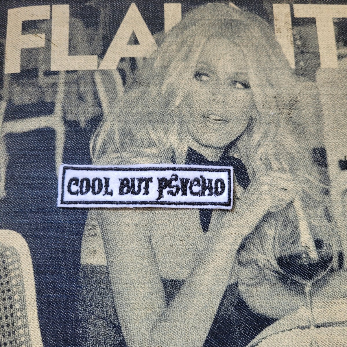 Patch Brodé "Cool but psycho" – Image 2