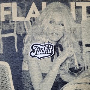 Patch brodé "Fuck It"  petit modèle