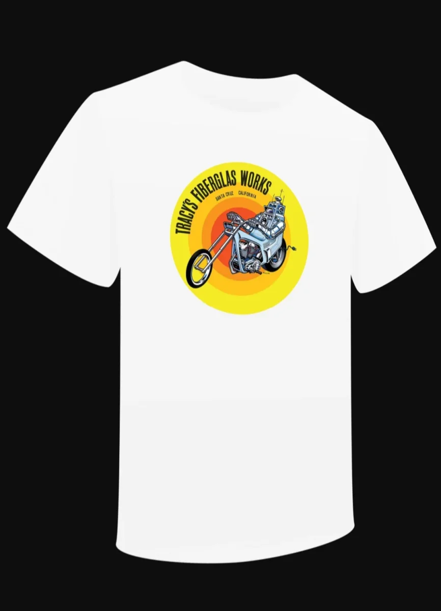 T-shirt "Tracy's fiberglass work 70's" – Image 4