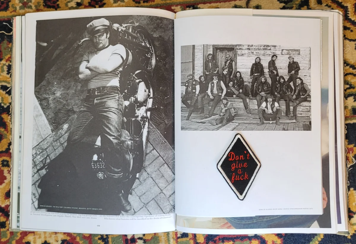 Patch Brodé "Don't give a fuck" (Losange) version black – Image 3