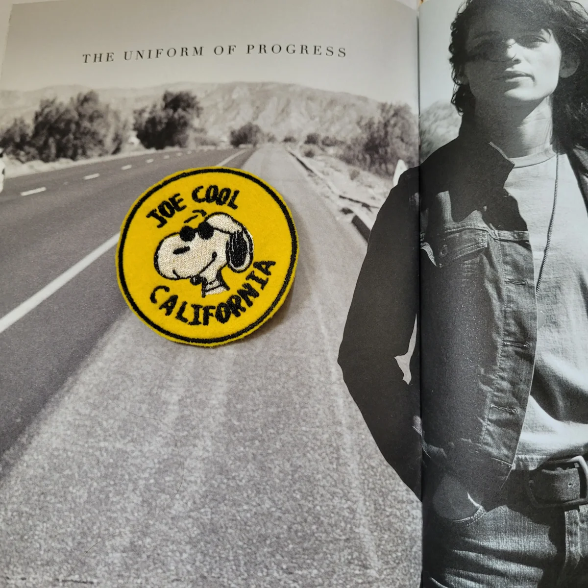 Patch Brodé Snoopy "Joe Cool Caliornia" – Image 4