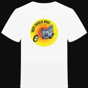 T-shirt "Tracy's fiberglass work 70's"