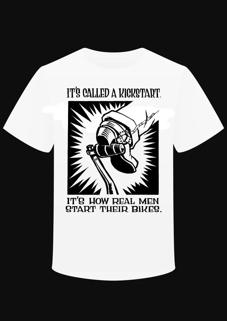 T-shirt "Kickstart" bike – Image 5