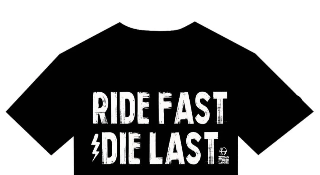 T-shirt "Ride Fast Die Last" – Image 4