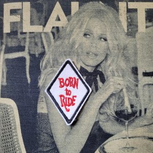 Patch Brodé "Born to Ride"