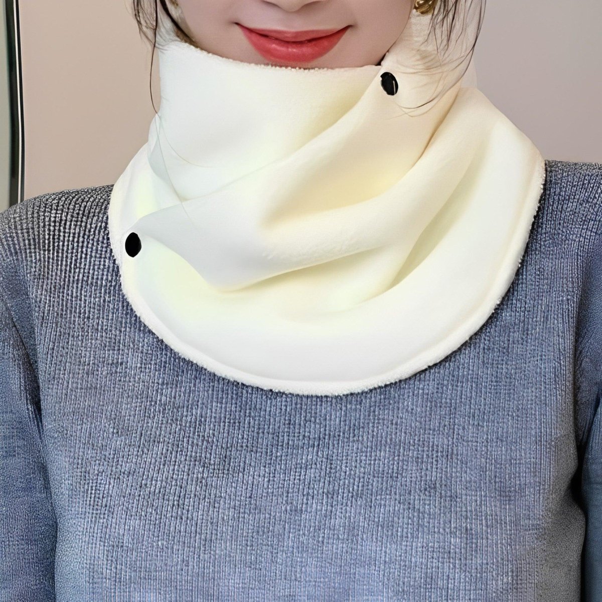 Snood polaire avec boutons – Image 3