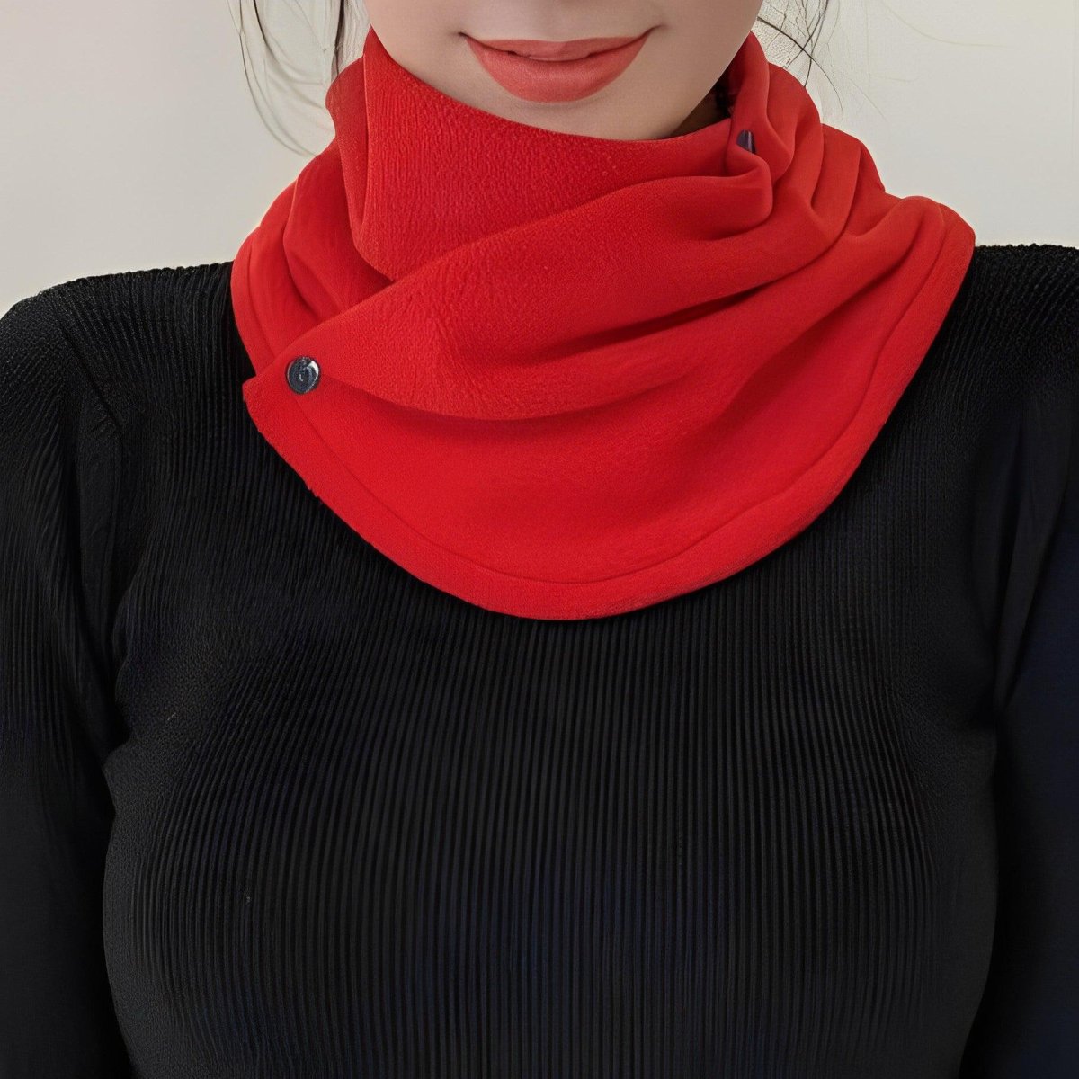 Snood polaire avec boutons – Image 7