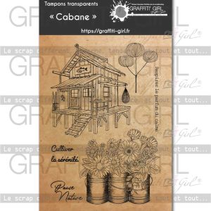 Tampons Transparents Cabane