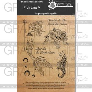 Tampons Transparents Sirène