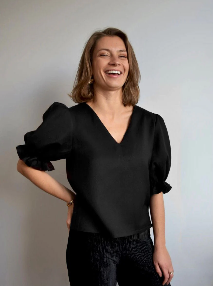 Top Sarah | 2 en 1 | Noir – Image 4