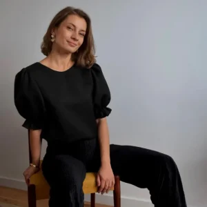 Top Sarah | 2 en 1 | Noir