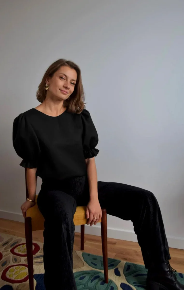 Top Sarah | 2 en 1 | Noir