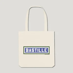 TOTE BAG IMPRIMÉ - BASTILLE - ÉCRU