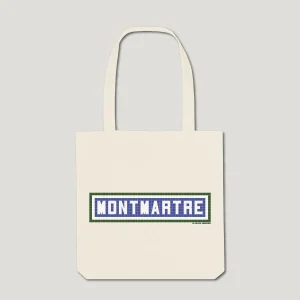 TOTE BAG IMPRIMÉ - MONTMARTRE - ÉCRU