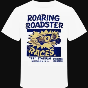 T-Shirt " Roaring roadster" RACE HOTROD