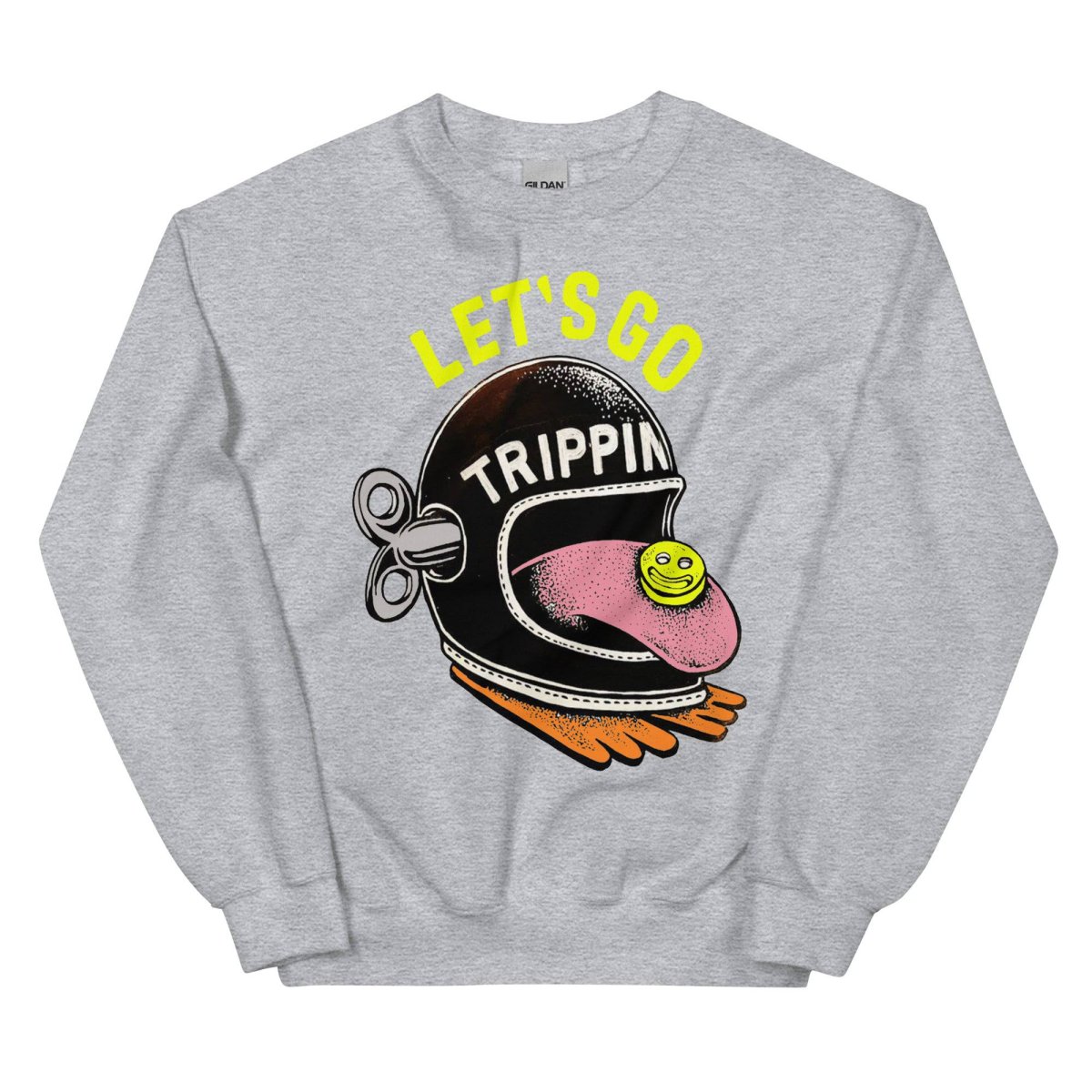Sweat-shirt Let's go trippin – Image 4